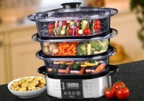 Preparing healthy food for weight loss