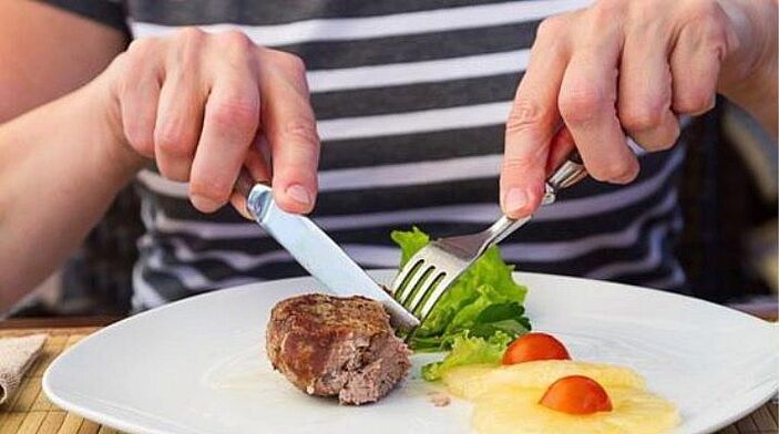 healthy food in the diet