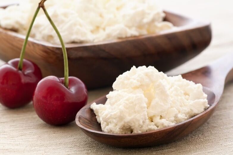 cottage cheese and cherries to lose weight