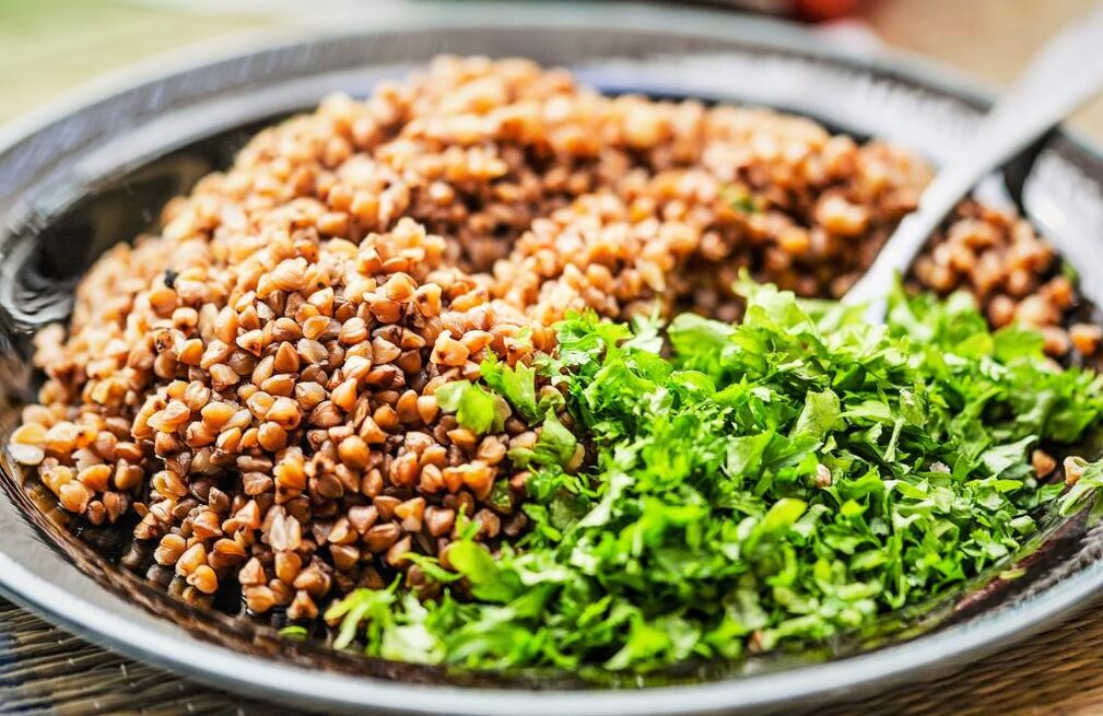 buckwheat with herbs to lose weight