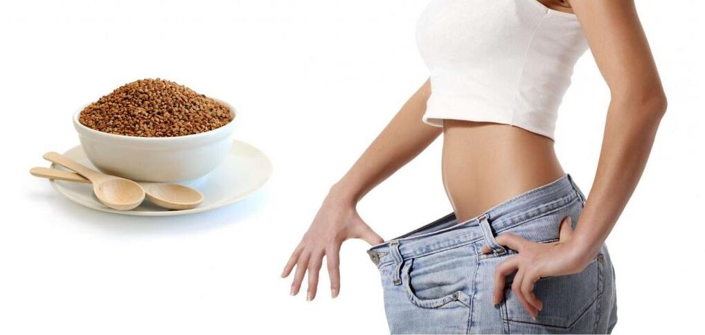 results of weight loss in the buckwheat diet