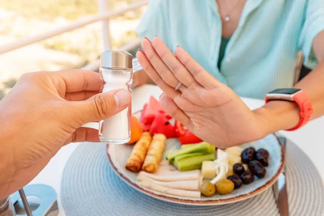 If you have gout, you should limit your intake or completely eliminate salt from your diet. 