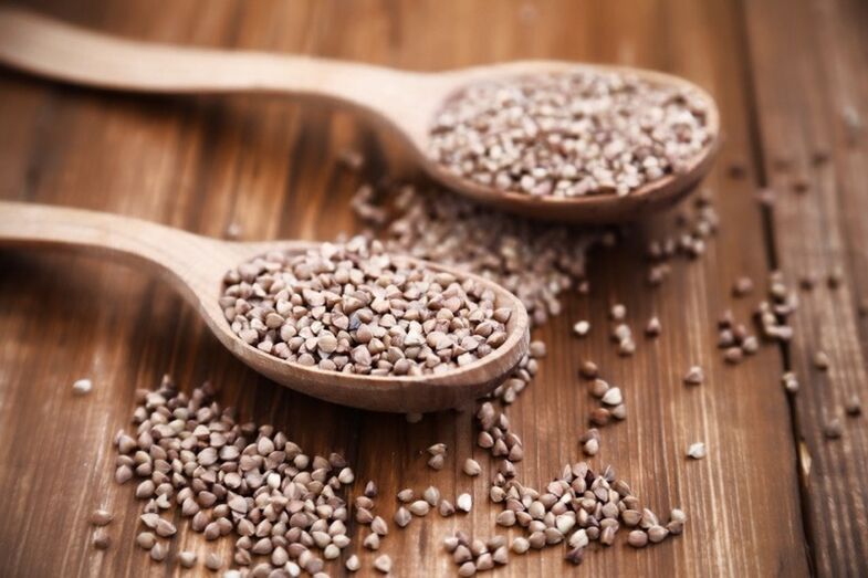 To lose weight in buckwheat
